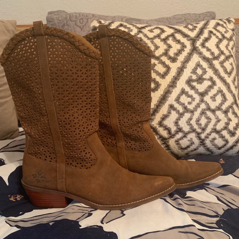 Patricia Nash Suede Boots